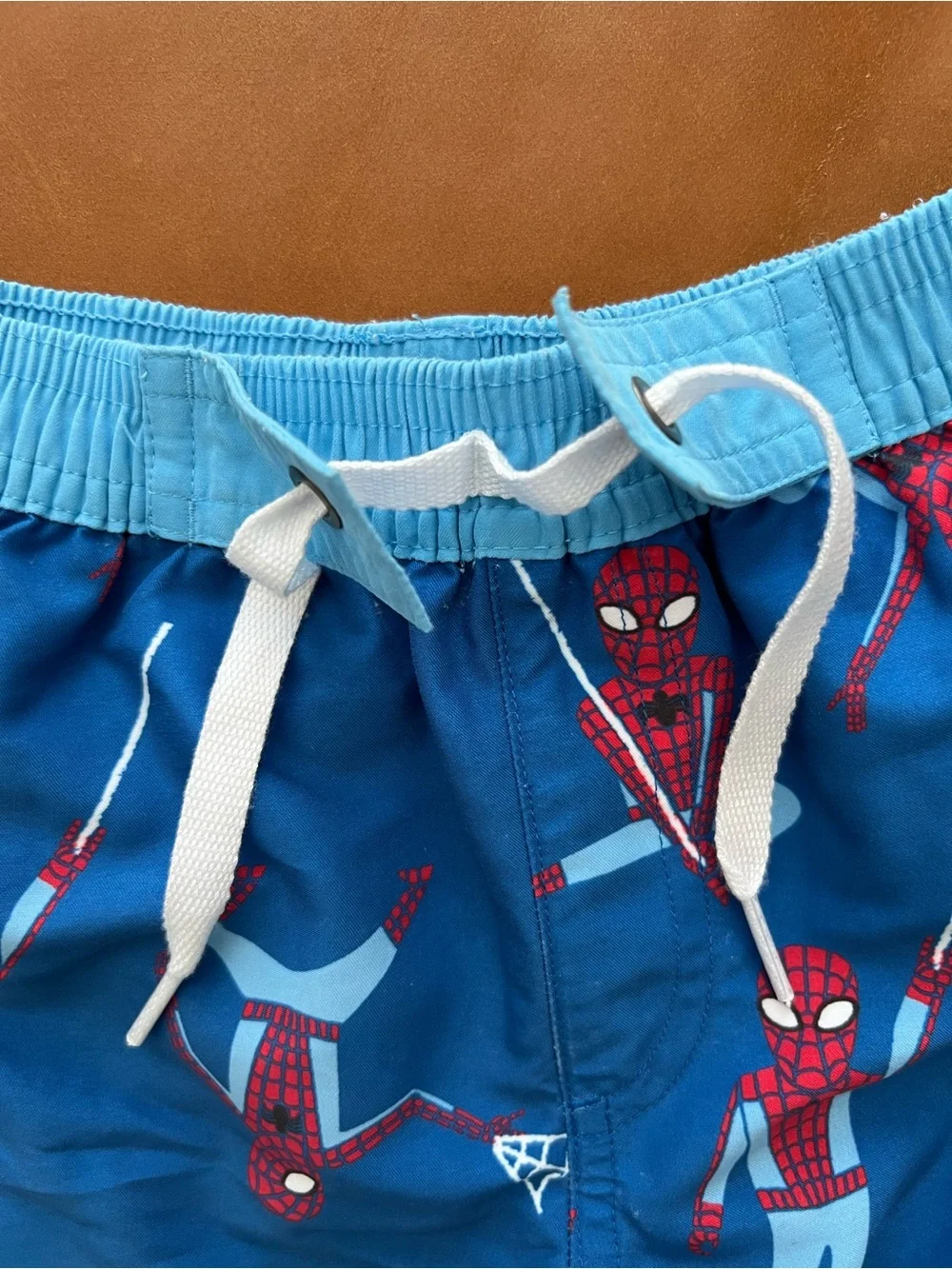HANNA ANDERSSON x Marvel Spiderman Swim Trunks & Rashguard, 3T